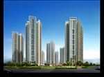 住宅小区景观建筑效果图