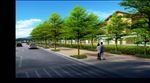 公路绿化景观效果图