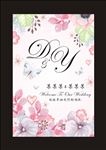 水彩迎宾牌