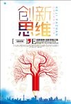 创意设计创新思维宣传海报背景广