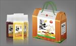 杂粮包装平面图
