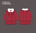 女款秋冬呢子大衣外套