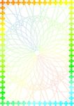 七色仙花 美容证书纹