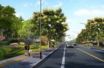道路效果图