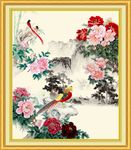 国画牡丹