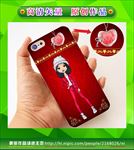 美女手机壳 手绘美女 卡通美女