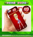 美女手机壳 手绘美女 卡通美女
