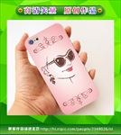 美女手机壳 手绘美女 卡通美女
