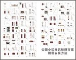 公园小区标识标牌方案