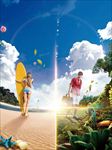 山海梦海南特色旅游海报