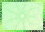 叶子绿 环保证书纹