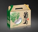 葡萄包装平面图