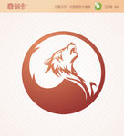 狼头部CDR矢量图
