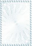 银闪卡 证书底纹