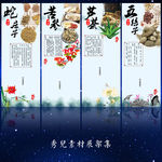 中药材展架设计