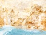 大理石 背景墙山水 大理石纹