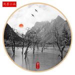 新中式禅意装饰画