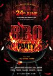 BBQ烧烤派对海报