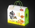 蜂蜜包装平面图