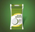 大米包装设计平面展开分层图