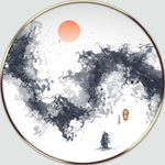 抽象水墨画