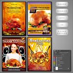 感恩节促销海报