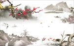 桃花山水