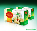 脆皮奶酪包装设计 展开图