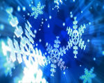 冬季雪花