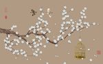 珠宝新中式背景墙