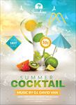 夏季鸡尾酒海报