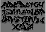 图腾英文字母设计