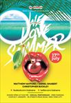 夏日性感嘴唇创意派对海报
