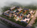 古代建筑园林景观图