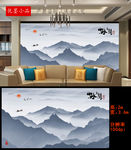 新中式背景墙