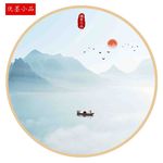 新中式禅意背景墙