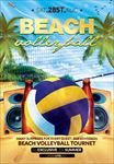 沙滩排球比赛