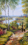 乡村油画