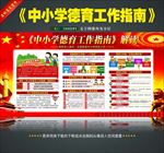 一图读懂中小学德育工作指南