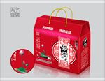 大闸蟹包装平面图图片