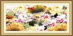 金色荷花