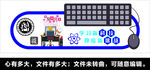 计算机室文化墙