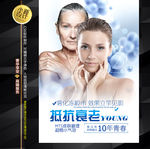抗衰老海报