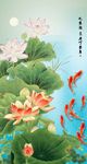 富贵九鱼图