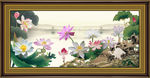 国画荷花
