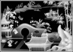 精品山水灰度图