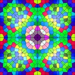 彩色玻璃