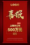 业绩贺报成绩喜报