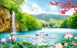 山水风景图