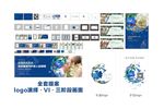 地产唯美手绘提案logo洋房花
